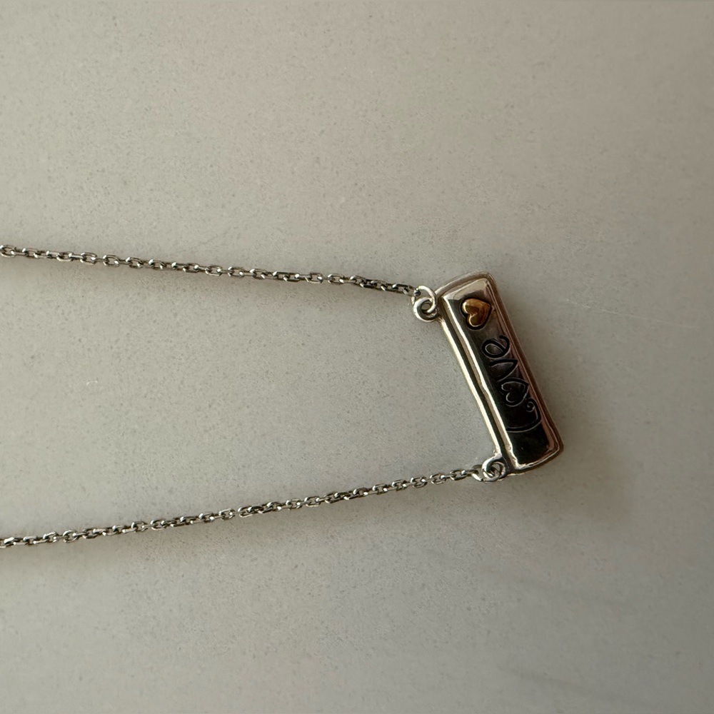Brighton “Love” necklaces.